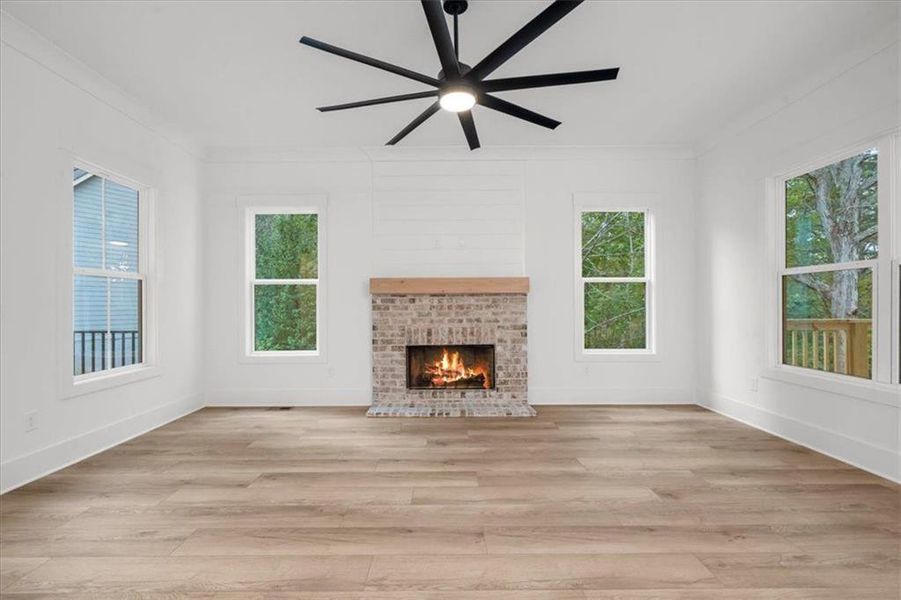 Spacious, unfurnished interior of a new home in , Woodstock (Image 57). Spacious, unfurnished interior of a new home in , Woodstock (Image 57).