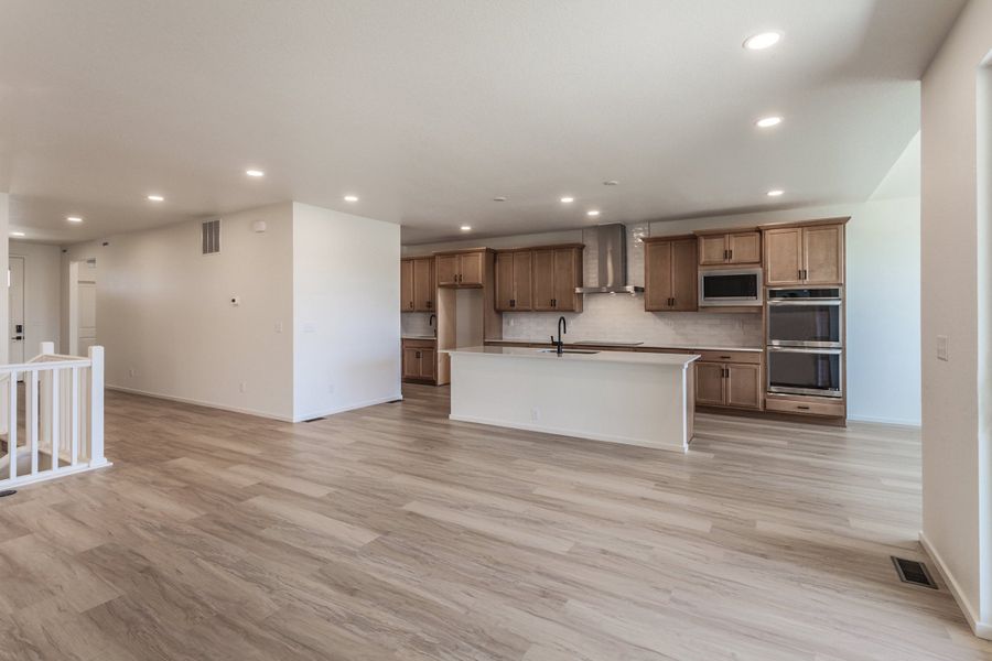 Representative furnished interior of a home built from the Morrison by Hartford Homes in Trailside, Timnath (Image 16).