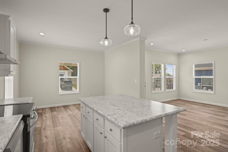 Furnished interior view inside a new home in , Asheville (Image 7).