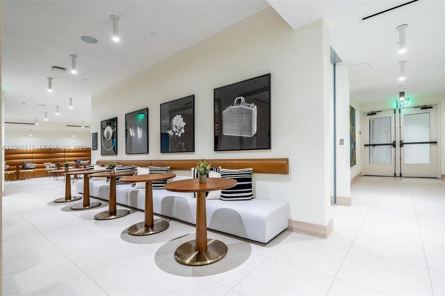Furnished interior view inside a new home in , Miami (Image 41).