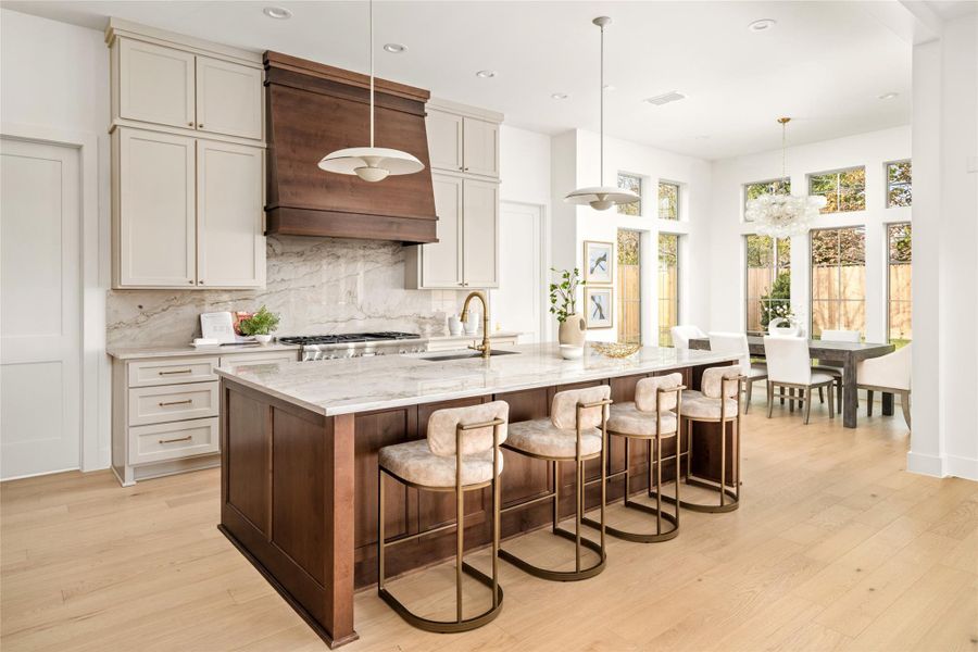 Furnished interior view inside a new home in , Houston (Image 14).