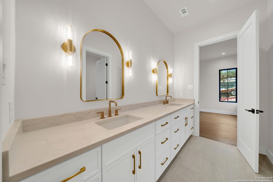 Furnished interior view inside a new home in , San Antonio (Image 17). Furnished interior view inside a new home in , San Antonio (Image 17).