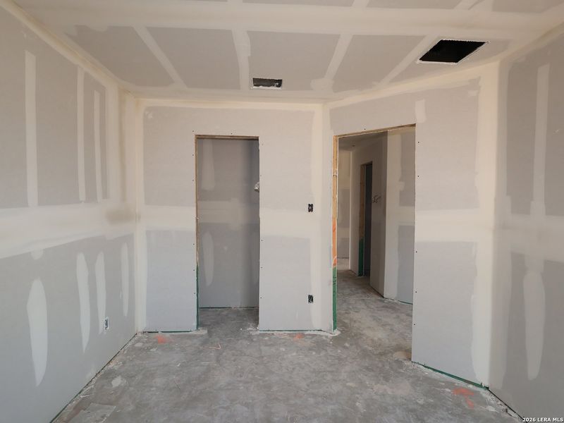 In-progress construction of a new home in Hickory Ridge, Elmendorf, TX (Image 28).