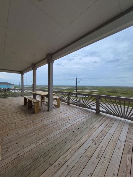 Front deck Front deck