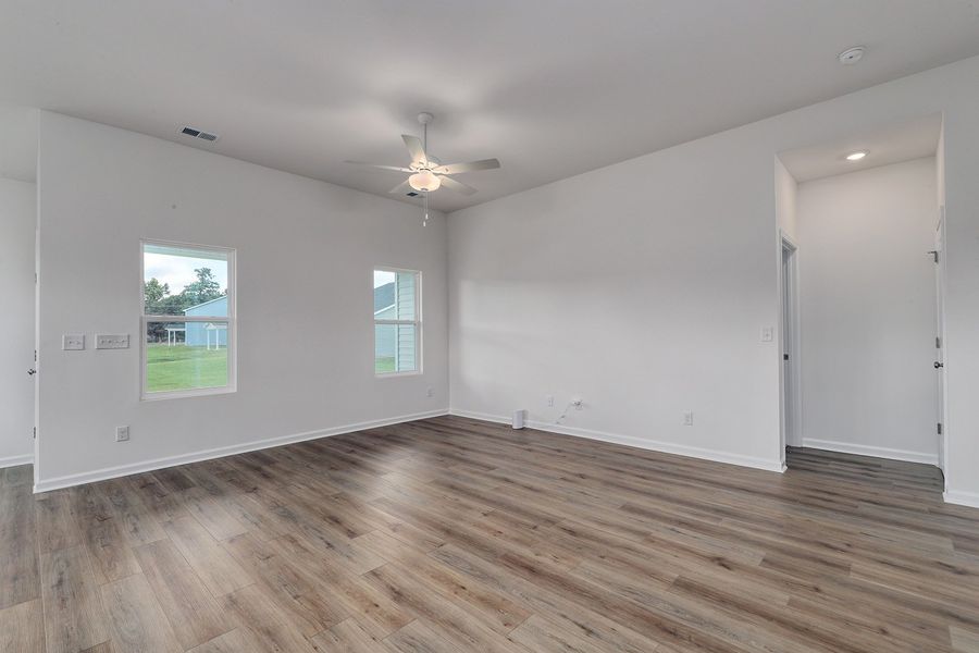 Spacious, unfurnished interior of a new home in Garden Grove, Conway (Image 22).