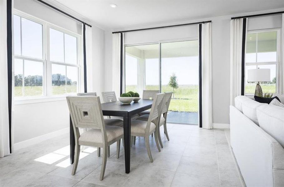 Furnished interior view inside a new home in Malabar Springs, Palm Bay (Image 3). Furnished interior view inside a new home in Malabar Springs, Palm Bay (Image 3).
