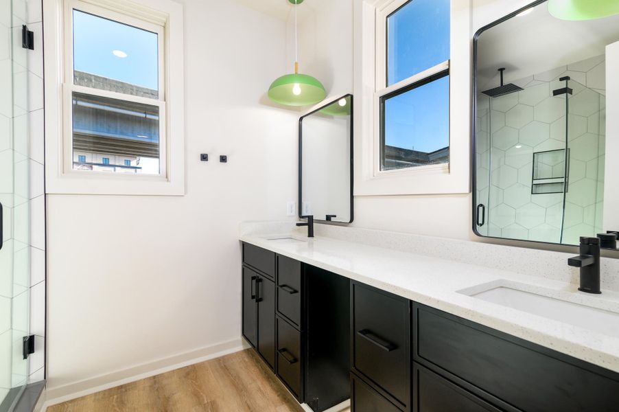 Furnished interior view inside a new home in , Charleston (Image 8). Furnished interior view inside a new home in , Charleston (Image 8).