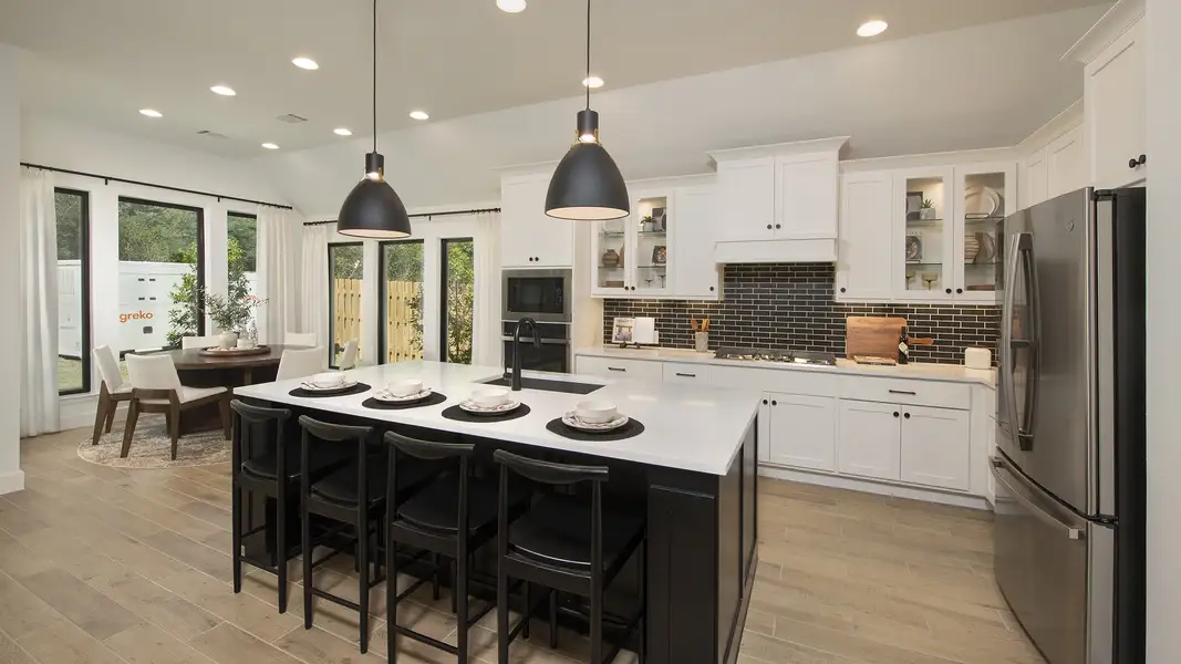Furnished interior view inside a new home in Colton, Todd Mission (Image 4).