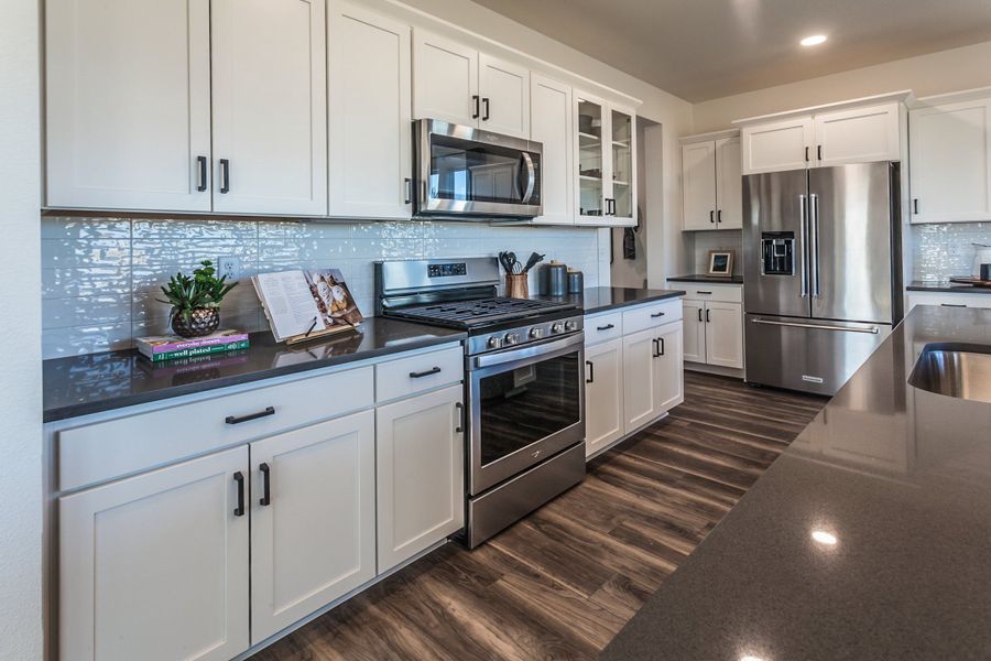 Representative furnished interior of a home built from the Twain by Hartford Homes in Trailside, Timnath (Image 22).