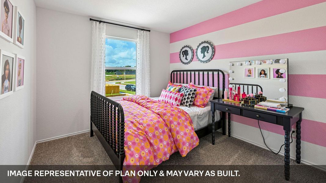 Furnished interior view inside a new home in Valverde, Bastrop (Image 16).