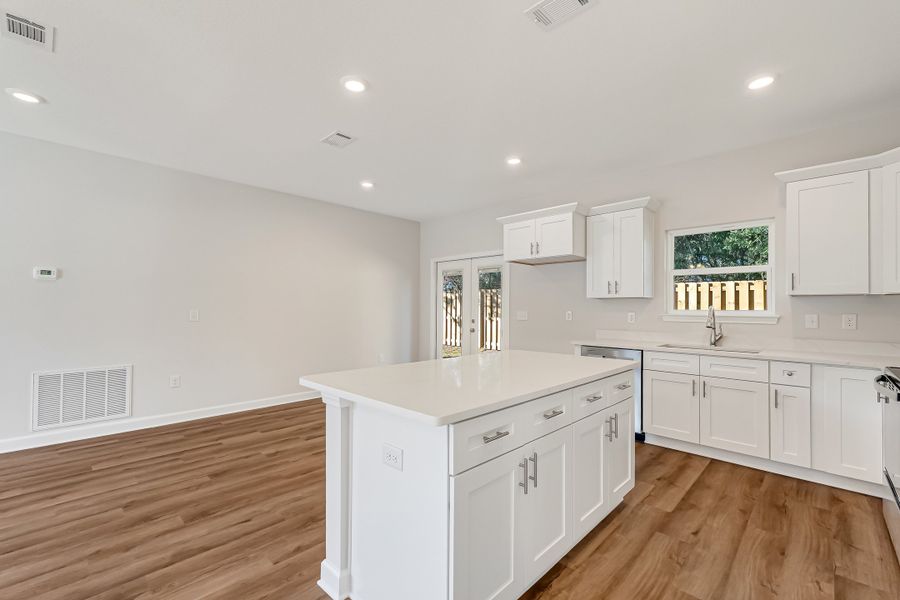 Furnished interior view inside a new home in Live Oak Cottages, Freeport (Image 14). Furnished interior view inside a new home in Live Oak Cottages, Freeport (Image 14).