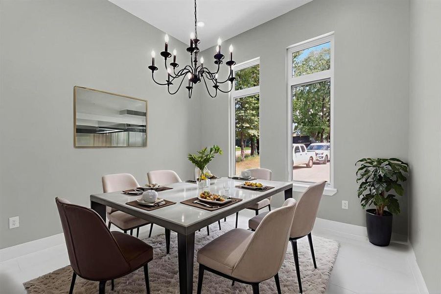 Furnished interior view inside a new home in , Kemp (Image 12). Furnished interior view inside a new home in , Kemp (Image 12).