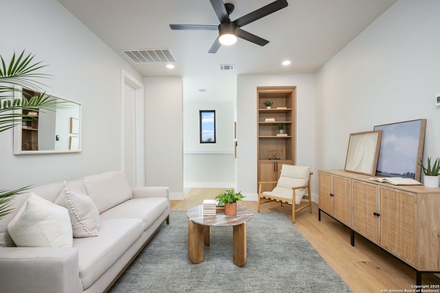 Furnished interior view inside a new home in , San Antonio (Image 17).