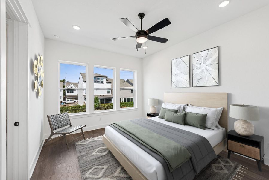 Virtually staged to give you the visual you need to see furniture placement and how the home can live.