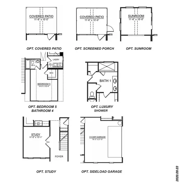 2D floor plan layout of this home in Reserve at Tap Root Farms, Fletcher, NC (Image 4). 2D floor plan layout of this home in Reserve at Tap Root Farms, Fletcher, NC (Image 4).