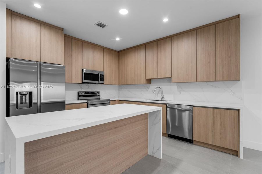 Furnished interior view inside a new home in , Miami (Image 8). Furnished interior view inside a new home in , Miami (Image 8).