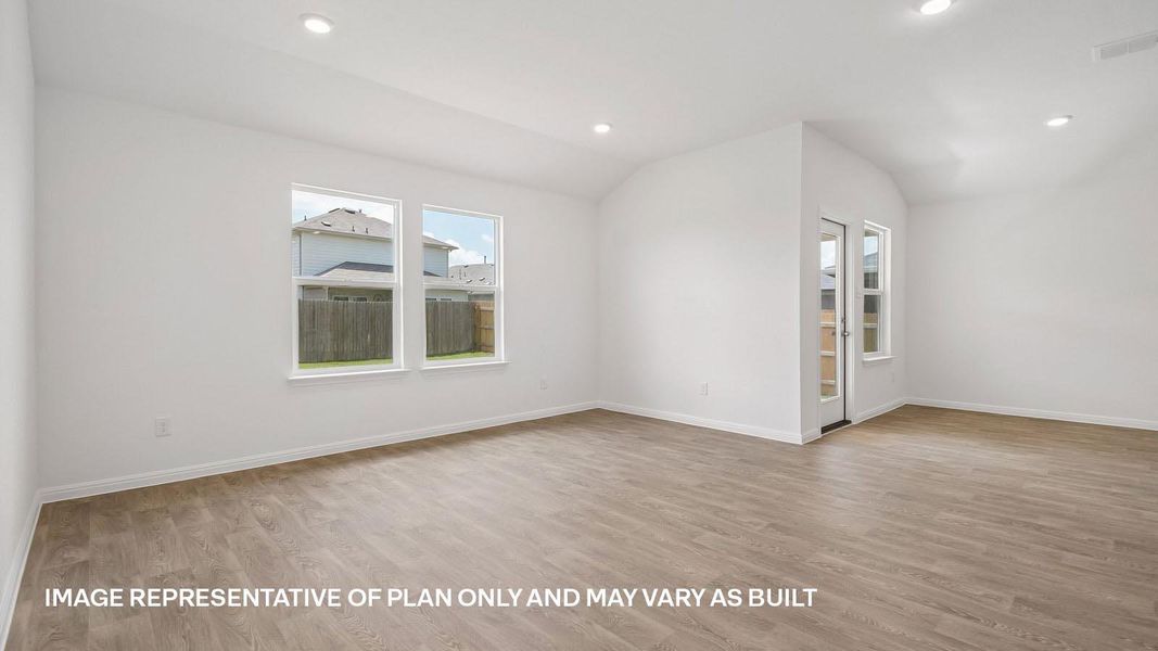Spacious, unfurnished interior of a new home in Southgrove, Kyle (Image 22). Spacious, unfurnished interior of a new home in Southgrove, Kyle (Image 22).