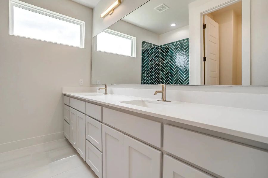 Representative furnished interior of a home built from the The Colin by Elmwood Custom Homes in Aledo Heights, Aledo (Image 24).