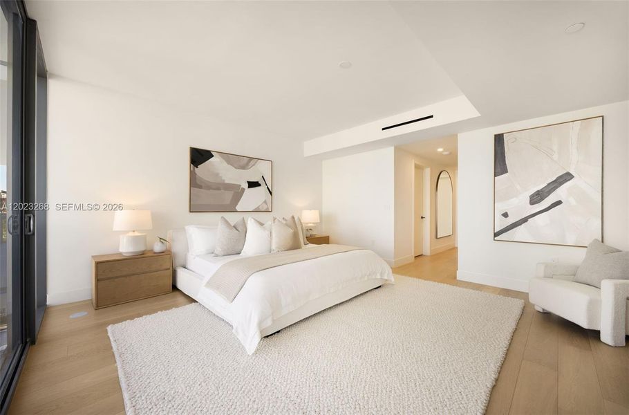 Furnished interior view inside a new home in , Bay Harbor Islands (Image 21).
