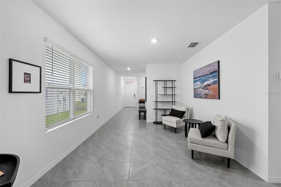 Furnished interior view inside a new home in Northwater at Two Rivers, Zephyrhills (Image 34).