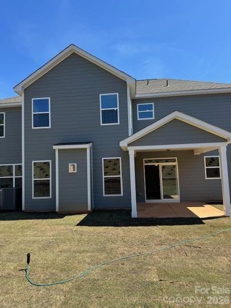 Construction progress on Homesite 95 Construction progress on Homesite 95