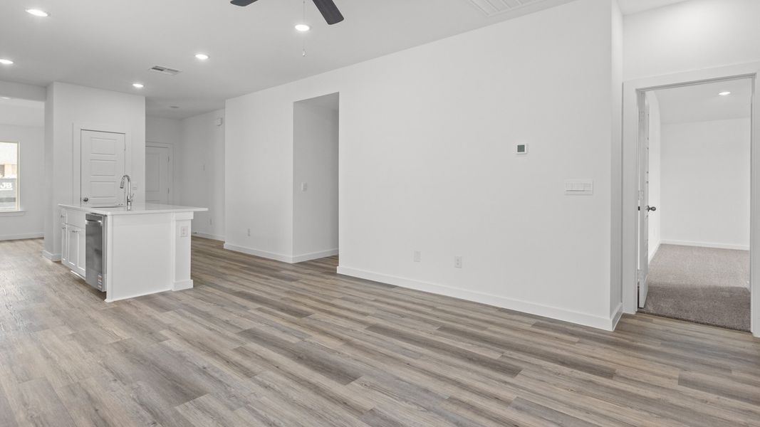 Representative unfurnished interior of a home built from the The Abbot by D.R. Horton in Overlook West, Wolfforth (Image 13). Representative unfurnished interior of a home built from the The Abbot by D.R. Horton in Overlook West, Wolfforth (Image 13).