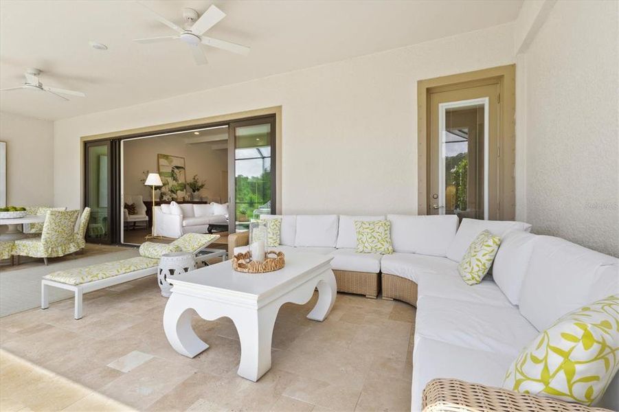 Furnished interior view inside a new home in Crosswind Ranch, Parrish (Image 57).