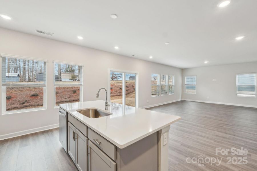 Furnished interior view inside a new home in Harper Landing, Stanley (Image 7).