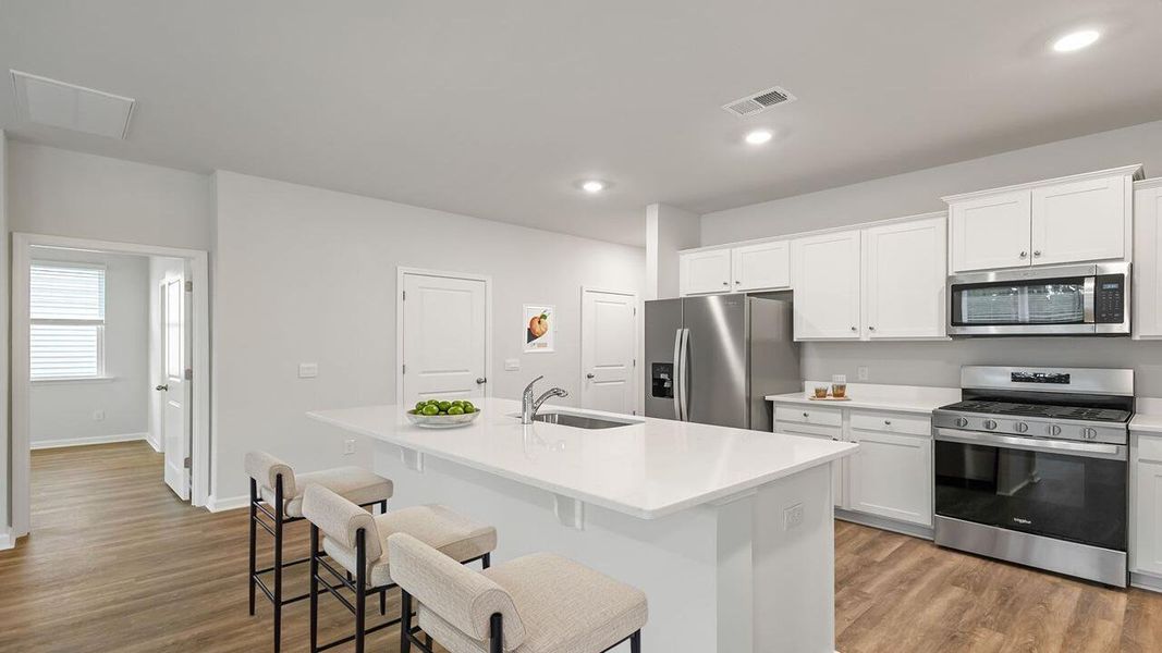 Furnished interior view inside a new home in The Cove at Mallard Crossing, Summerville (Image 4).