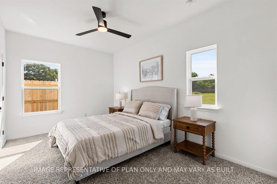 Furnished interior view inside a new home in , Waco (Image 16).