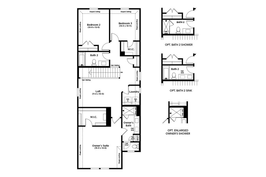 2D floor plan layout of this home in Spring Creek, Taylor, TX (Image 3). 2D floor plan layout of this home in Spring Creek, Taylor, TX (Image 3).