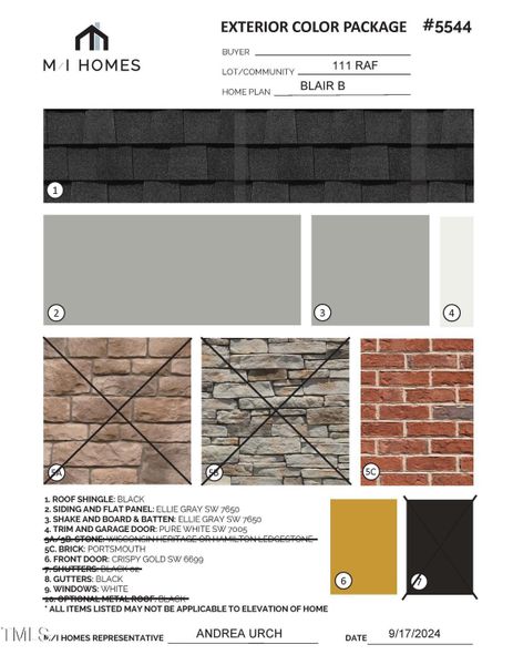 RAF 111 Blair B- Basement- Contract File