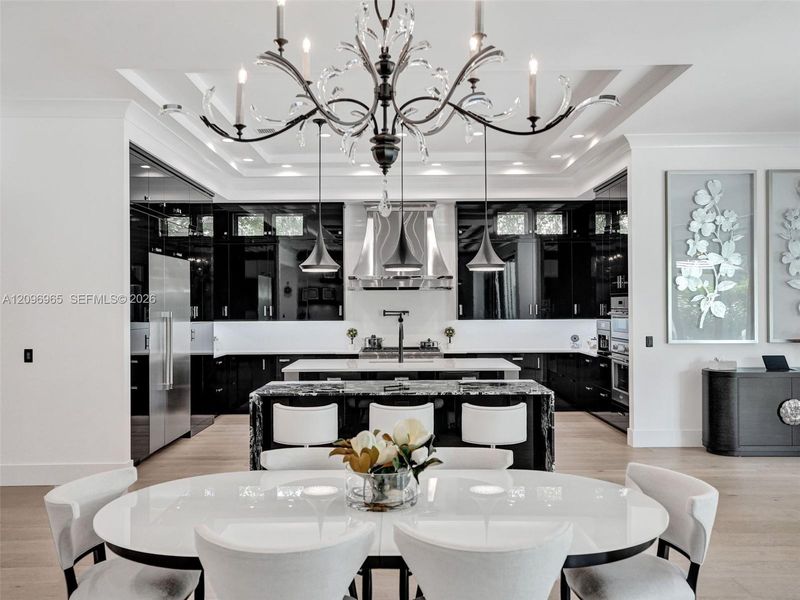 Furnished interior view inside a new home in , Hobe Sound (Image 10).