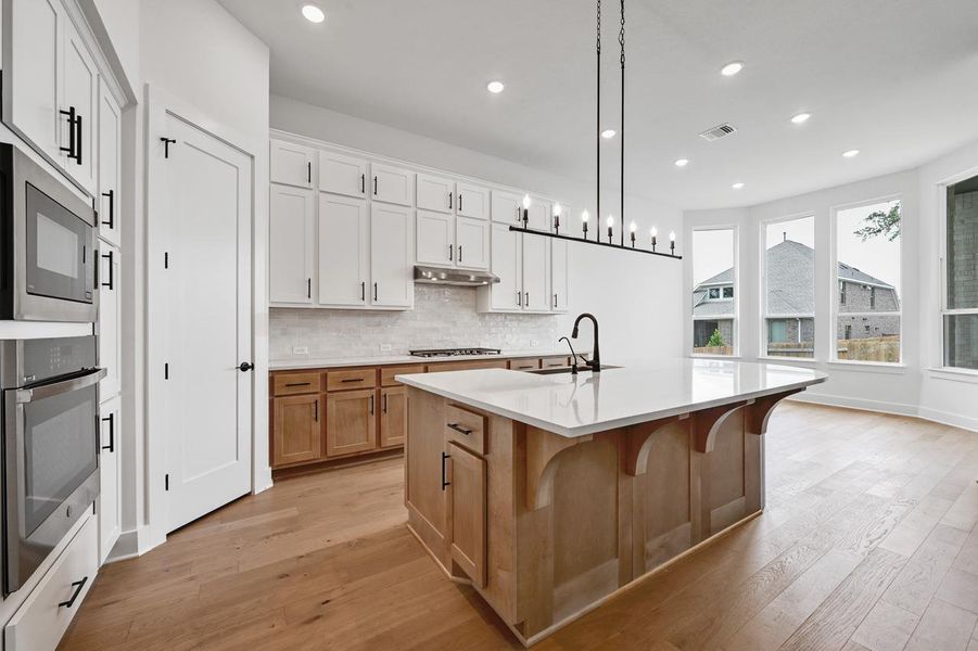 Furnished interior view inside a new home in 6 Creeks at Waterridge: 55ft. lots, Kyle (Image 11). Furnished interior view inside a new home in 6 Creeks at Waterridge: 55ft. lots, Kyle (Image 11).