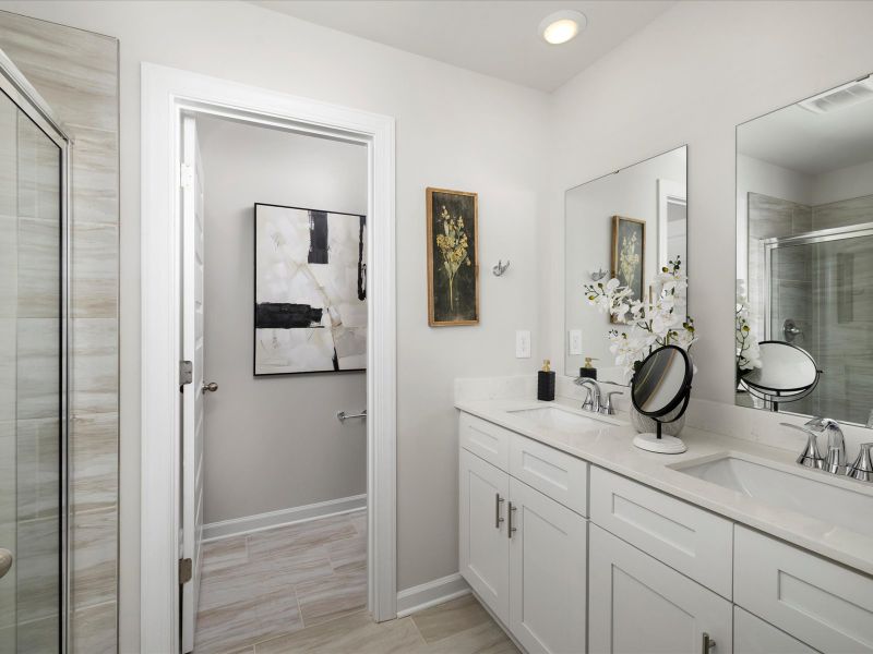 Furnished interior view inside a new home in Northbrook Village Townes, Taylors (Image 13).