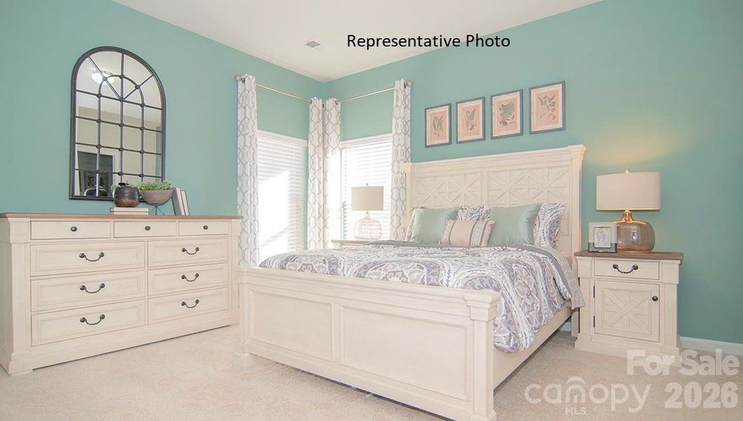 Furnished interior view inside a new home in Wallace Springs, Statesville (Image 10).