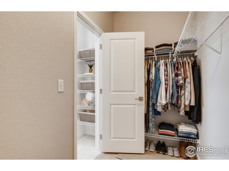 Large Walk-In Closet Large Walk-In Closet