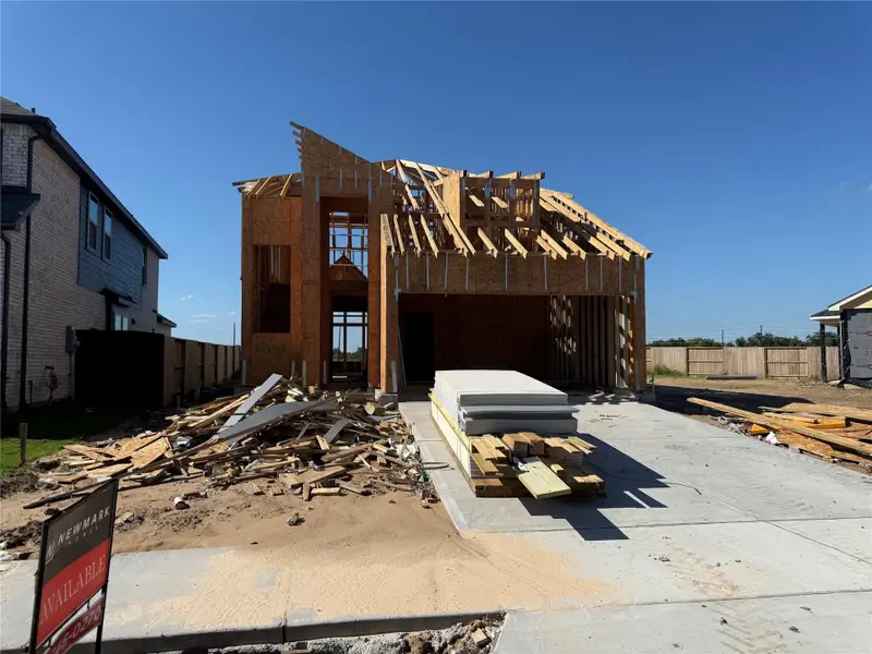In-progress construction of a new home in , Iowa Colony, TX (Image 4). In-progress construction of a new home in , Iowa Colony, TX (Image 4).