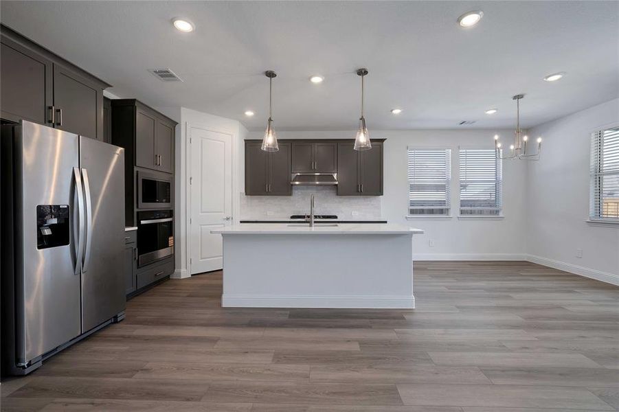 Furnished interior view inside a new home in Ashford Park - Texana Series, Corinth (Image 12). Furnished interior view inside a new home in Ashford Park - Texana Series, Corinth (Image 12).