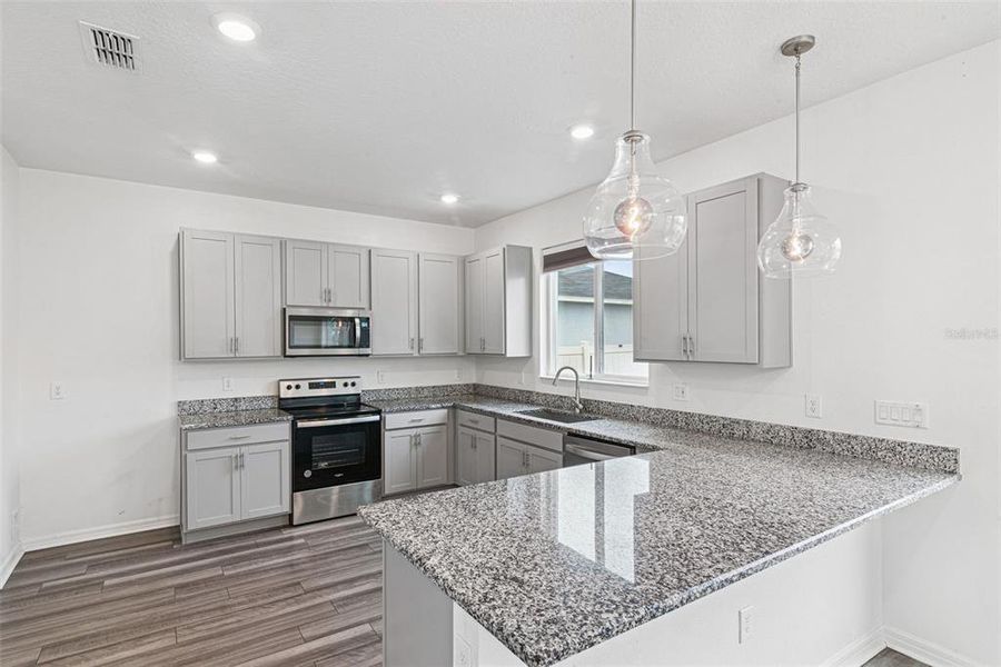 Furnished interior view inside a new home in , Clermont (Image 15). Furnished interior view inside a new home in , Clermont (Image 15).