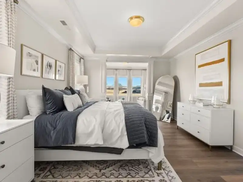 Representative furnished interior of a home built from the Montcrest by True Homes in Deerwood Place, North Charleston (Image 13).