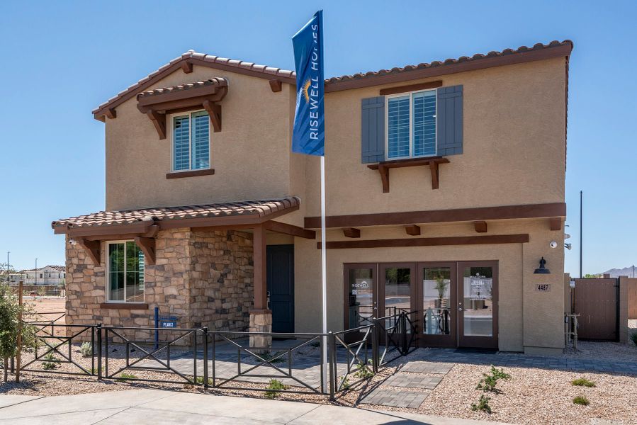 Image 19 representing the 3 by Risewell Homes in Bella Storia, Gilbert, AZ. Image 19 representing the 3 by Risewell Homes in Bella Storia, Gilbert, AZ.
