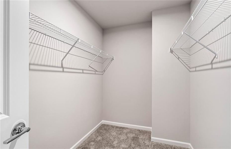 Spacious, unfurnished interior of a new home in Briar Creek, Atlanta (Image 18). Spacious, unfurnished interior of a new home in Briar Creek, Atlanta (Image 18).