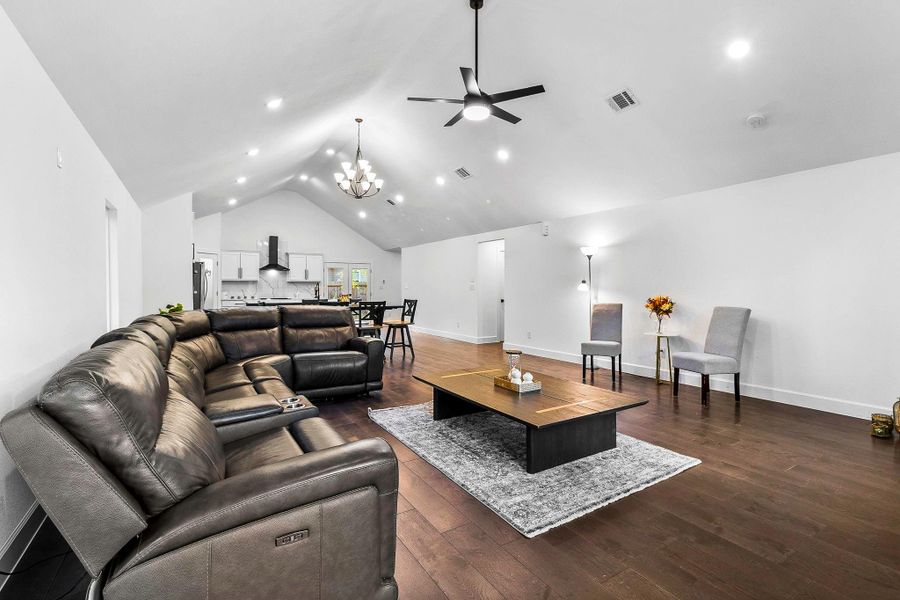 Furnished interior view inside a new home in , Livingston (Image 11).