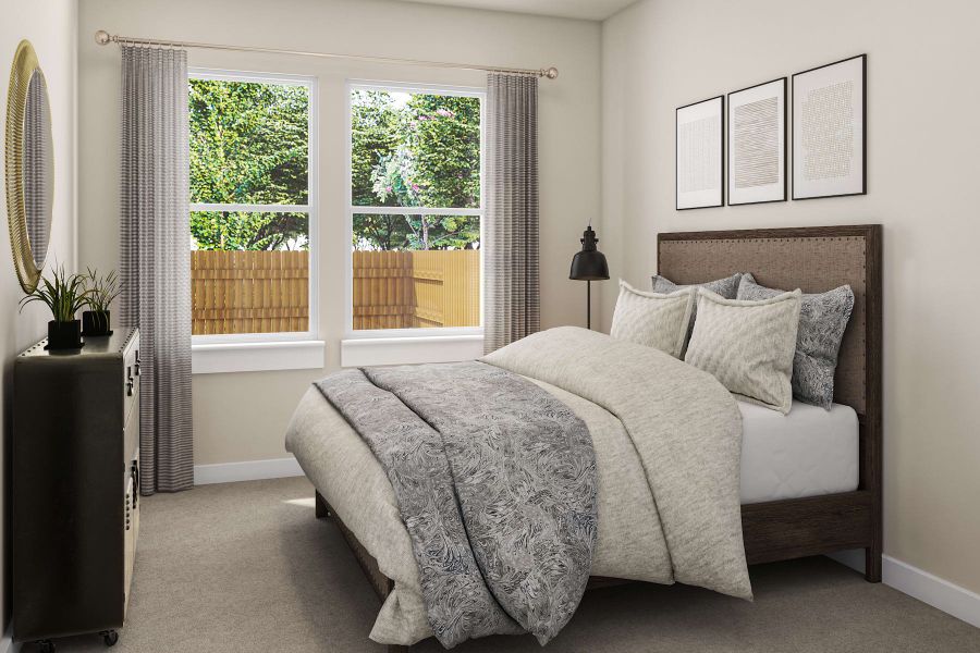 Furnished interior view inside a new home in Park Central, Georgetown (Image 7).