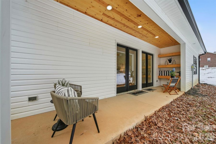 Exterior details and patio area of a home in , Bethlehem (Image 3).