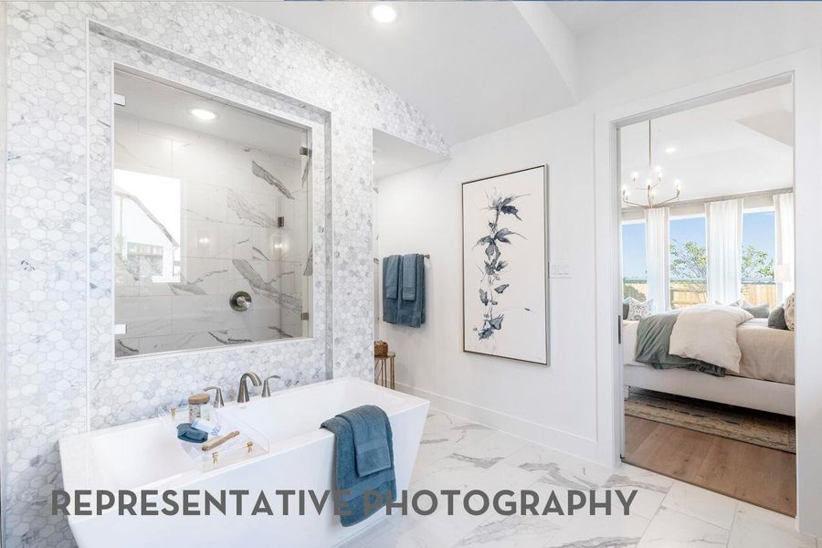 Furnished interior view inside a new home in Elyson, Katy (Image 11). Furnished interior view inside a new home in Elyson, Katy (Image 11).