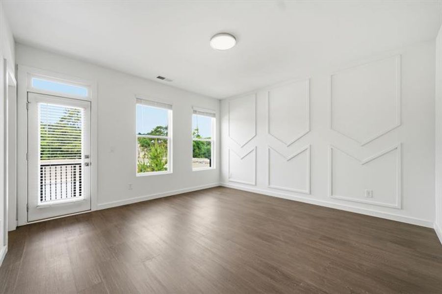 Spacious, unfurnished interior of a new home in , Decatur (Image 22). Spacious, unfurnished interior of a new home in , Decatur (Image 22).