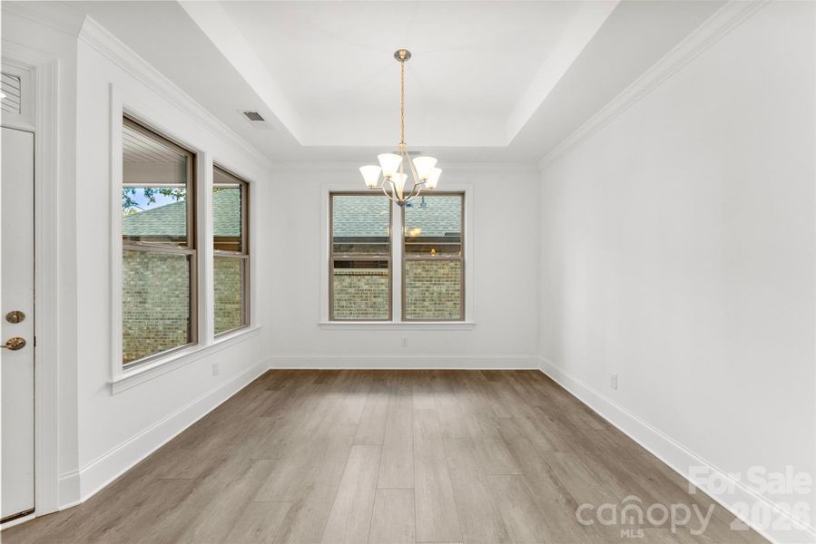Spacious, unfurnished interior of a new home in The Courtyards on New Hope, Gastonia (Image 22). Spacious, unfurnished interior of a new home in The Courtyards on New Hope, Gastonia (Image 22).