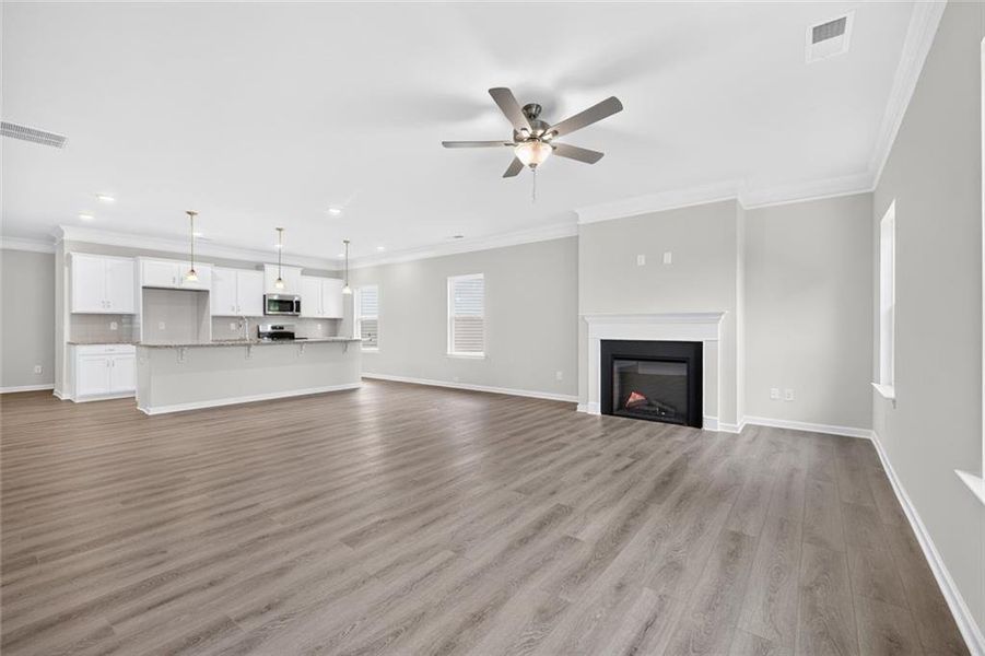 Spacious, unfurnished interior of a new home in Allen Manor, Hoschton (Image 23).